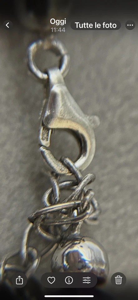 Gioiello Collana di Ametista Naturale Sferica - Immagine 4 di 4