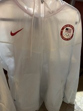 USA men s White Windbreaker Xl Nike Olympic