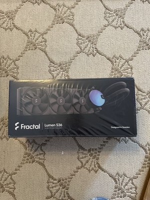 Fractal Design Lumen S36 RGB V2 Black 360mm AIO CPU-Flüssigkeitskühler, NEU