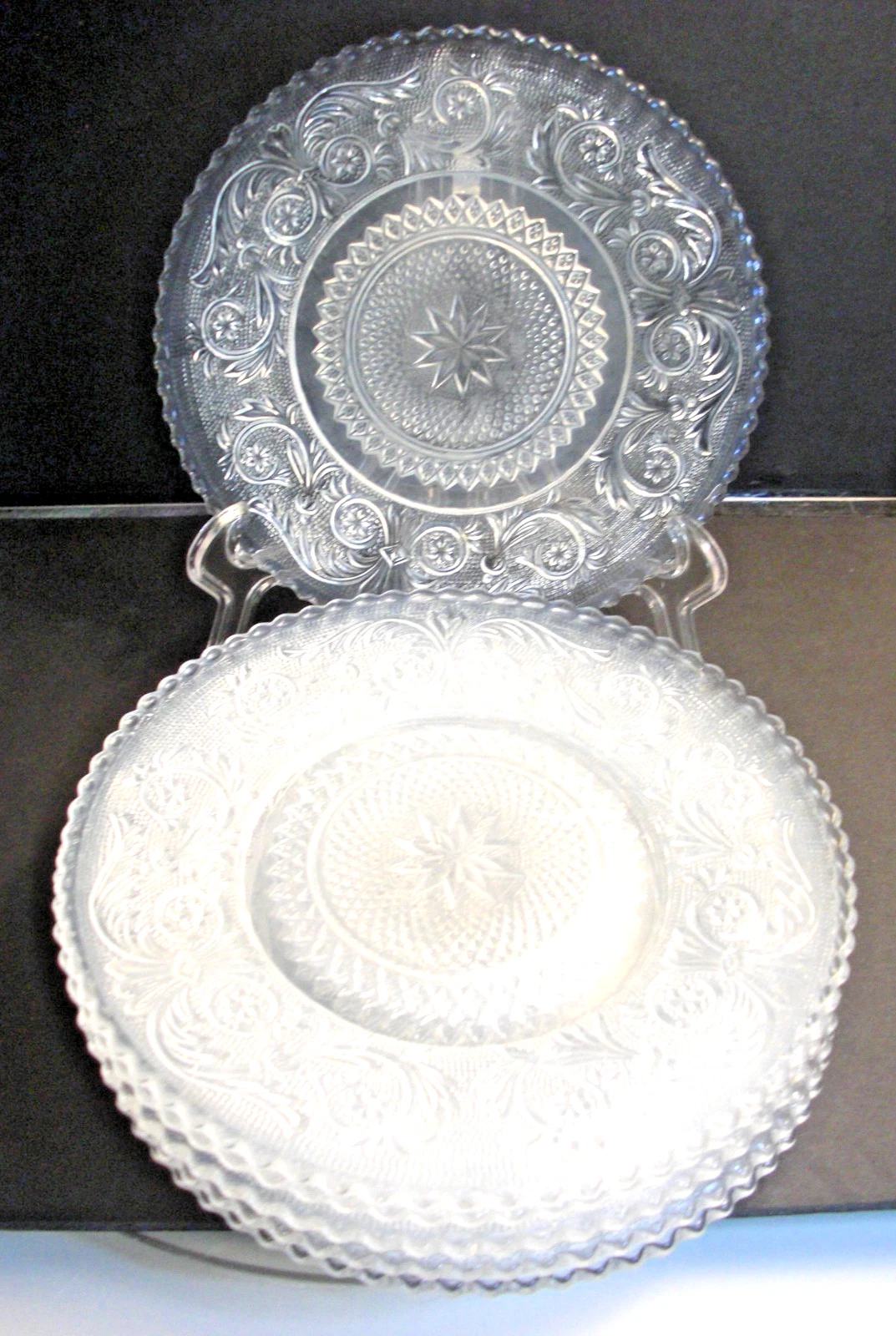 Duncan & Miller Early American Pressed Glass - 7" Plates (6) - MAKE OFFER!