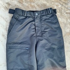 Swiss Tech Snow Pants Kids Size S 6-7 Black Insulated Reinforced Excellent