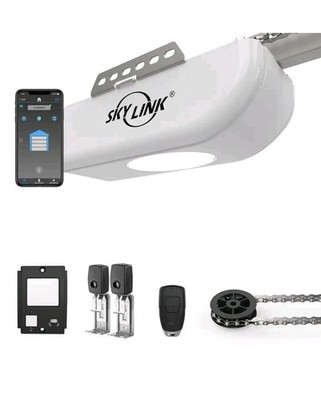 Skylink 1/2 HPF Garage Door Opener Quiet DC Motor, Chain Drive with WiFi