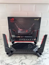 ASUS ROG Rapture GT-AX6000 Dual Band Wi-Fi 6 Router 2x 2.5g LAN, RGB