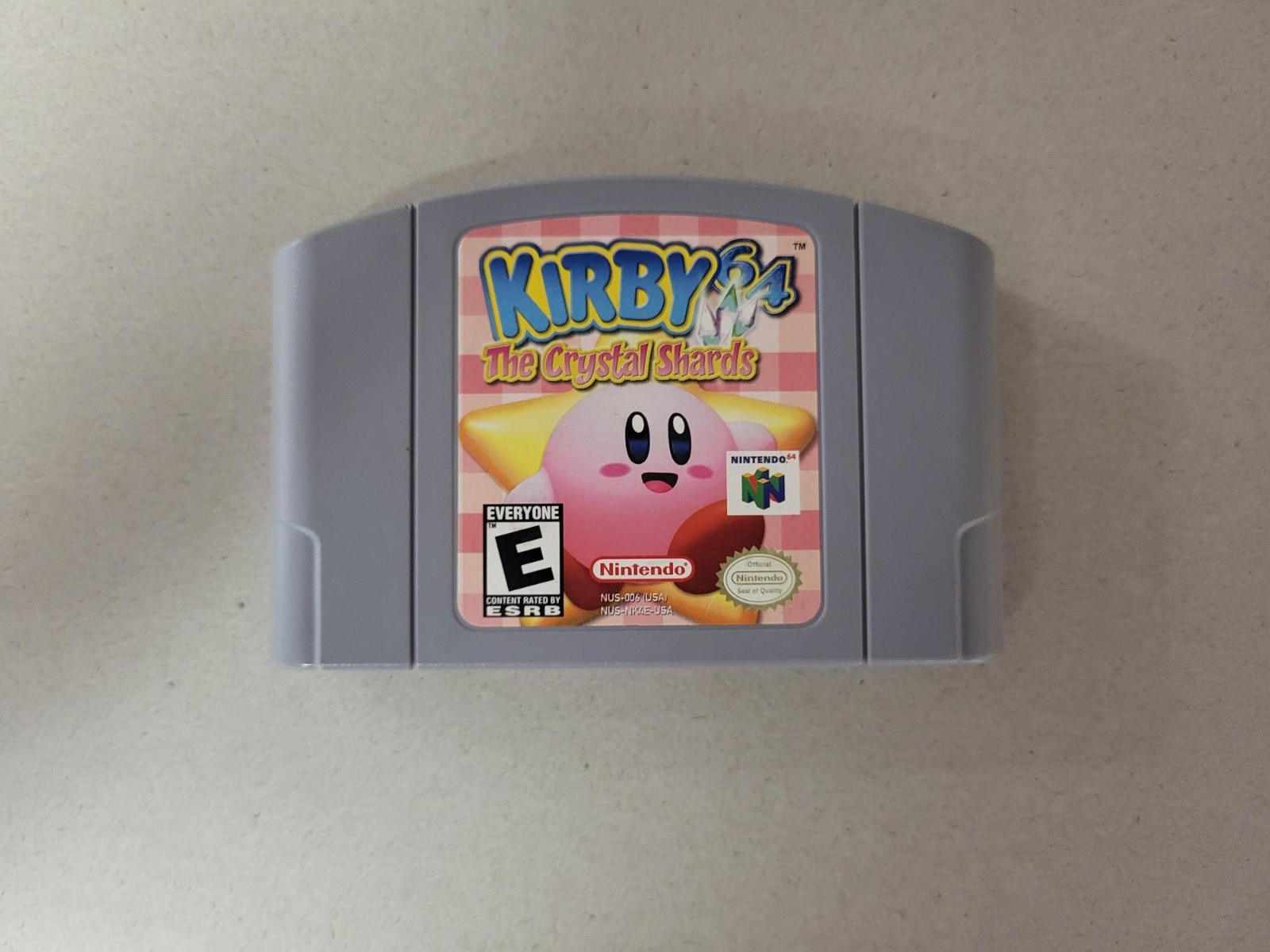 AUTHENTIC Nintendo 64 N64 Kirby The Crystal Shards NUS-USA/CAN-1 @ NICE @