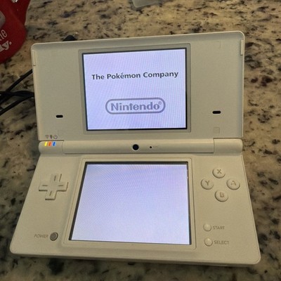 Nintendo DSi Handheld Game Console - White Clean Games Charger Stylus