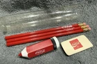Vintage Coca Cola Pencil Eraser and Sharpener Set