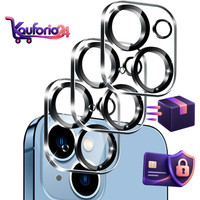 Kamera-Schutzglas 3D 9H HäRte Kratzfest HD FüR Iphone 14 14 Plus 3 StüCk