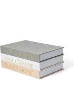 Coffee Table Decorations Set Of 3 Fake Books