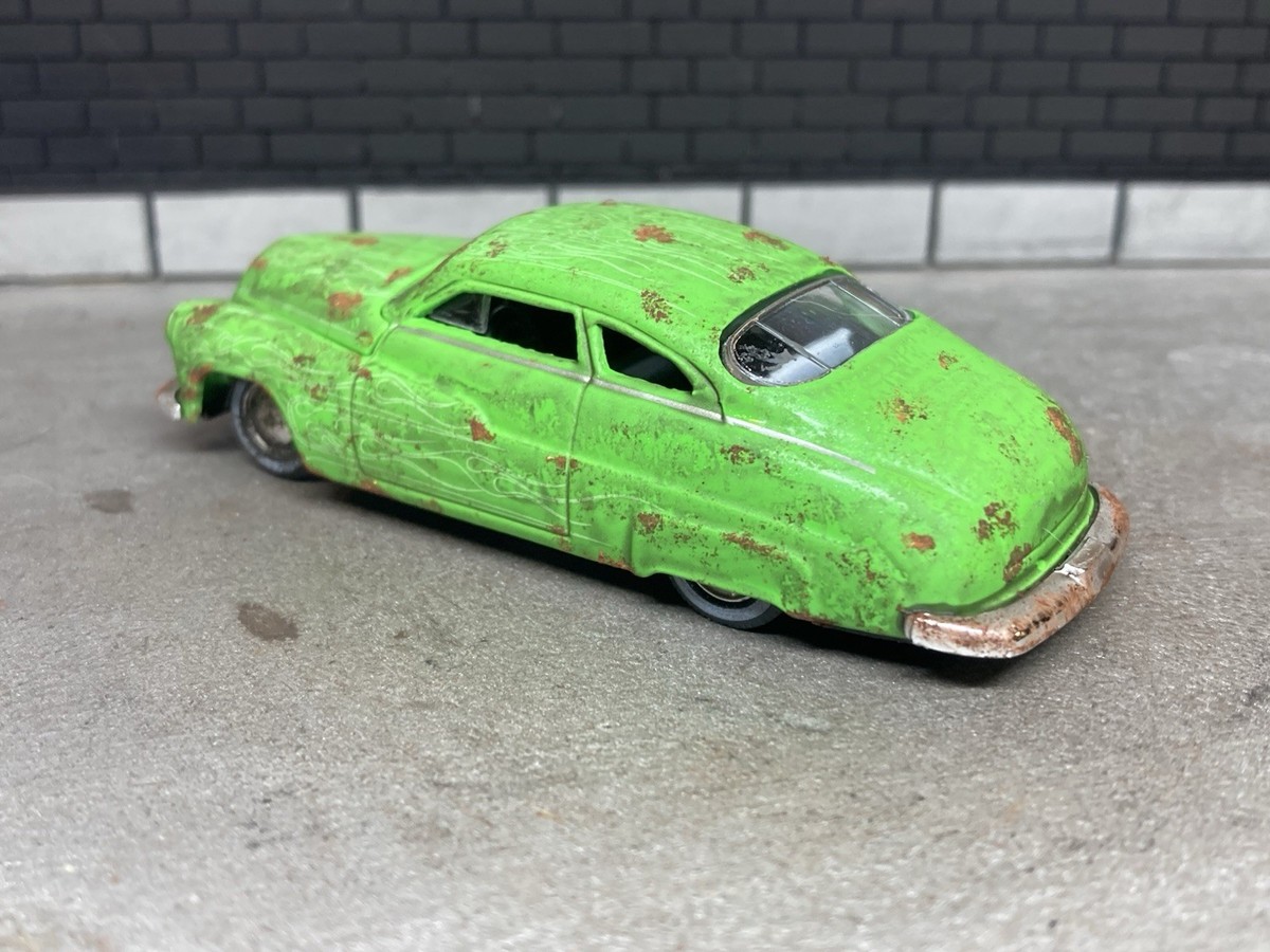 1949 Mercury Coupe Rusty Weathered Custom 1/64 Diecast Project