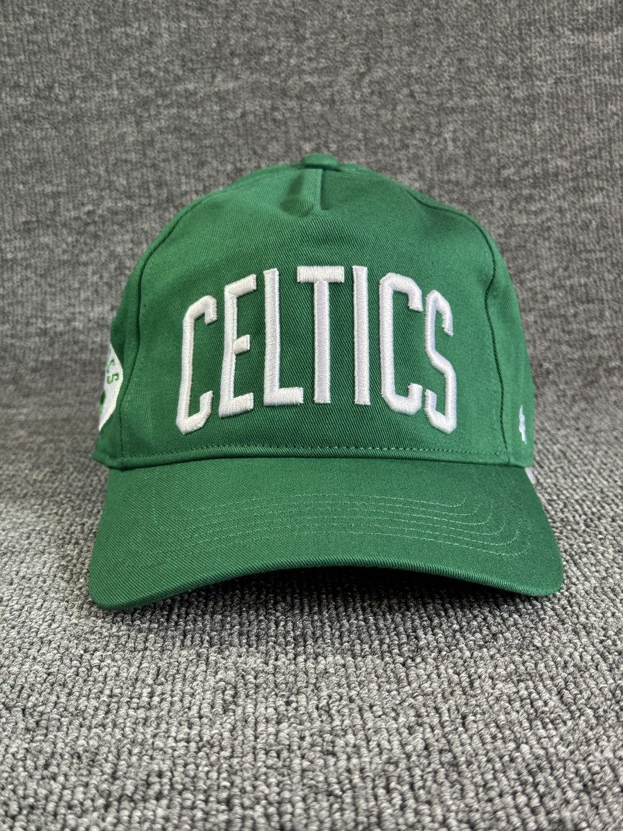'47 Brand Boston Celtics NBA Green Snapback Hat Cap CELTICS Script Log