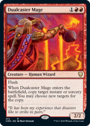 x1 Dualcaster Mage - Theme Deck Exclusive R MTG Commander Legends M/NM, English