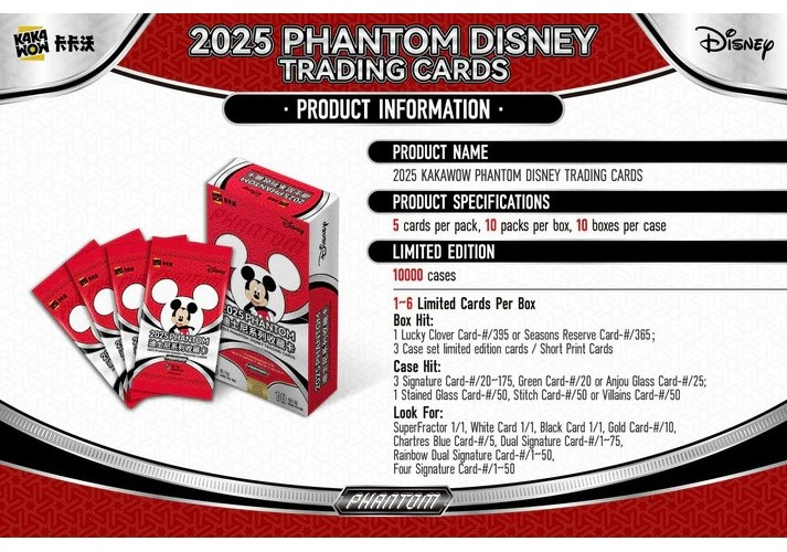 2025 Kakawow Disney Phantom Hobby Box | eBay