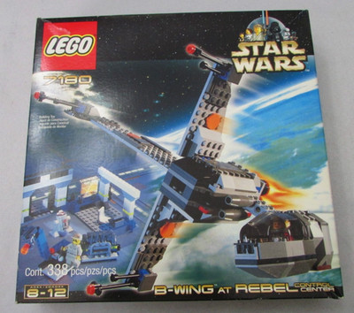 LEGO STAR WARS 7180 B-WING AT REBEL 388 PC w /BOX PRE OWNED | eBay