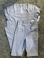 Victoria  s Secret Pink Violet Ashes 2pc set relay leggings size M crop shirt S