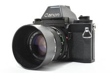 Read Near MINT w/Hood Canon NEW F-1 AE Film Camera New FD 50mm f1.4 Lens JAPAN