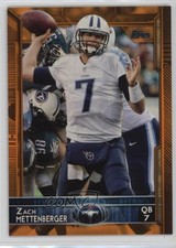 2015 Topps Factory Set Hobby Orange 63/75 Zach Mettenberger #221 wd9