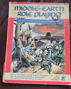 Iron Crown Enterprises #8000 Middle-Earth Role Playing MERP  - Original 1986
