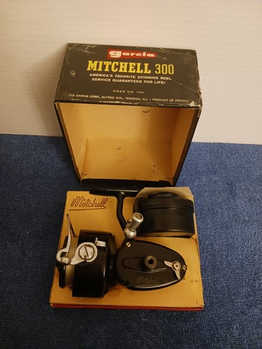Plaque De Couverture Pour Moulinet Mitchell 300 – Vintage, Pièce Détachée USA