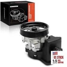 Power Steering Pump, with Reservoir  Pulley, Compatible with Mercedes-Benz