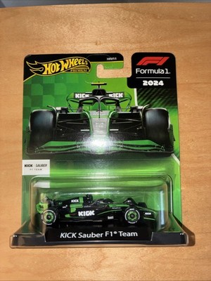 Hot Wheels Premium Formula 1 KICK Sauber F1 Team #24 Zhou Guanyu 2025 Release