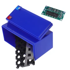  Replacement Batteries Kit Pcb Protection Board Lithium Holder Case