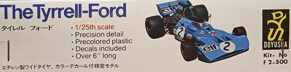 Doyusha The Tyrrel Ford, Scala 1/25 Precision detail. Mint boxed. Rarissimo ! - Immagine 2 di 3