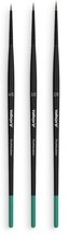 Vallejo Paint B01990 Natural Hair 4/0 3/0 2/0 Pro Modeler Def Round Brush Set