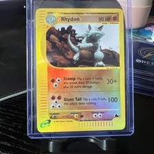 Pokemon Card - Rhydon 29/144 - Skyridge - Reverse Holo LP on eBay
