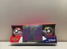 Pokemon Costco Scarlet And Violet 3 Pack Elite Trainer Box + Tins Factory Sealed