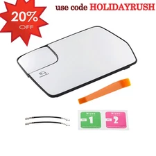 Driver Side Mirror Glass Spotter W/ Heated Fit For FORD F150 F-150 2011-2014