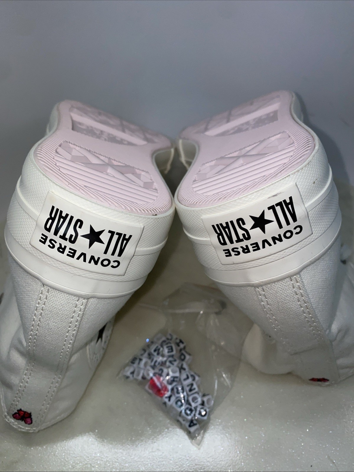 Converse DYI Women’s US 8.5 White Cream Trainers - Excellent New - EU 39.5 thumbnail 12