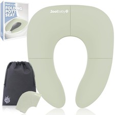 Folding Travel Potty Training Seat Toddlers Fits Round Oval Toilets Non-Slip