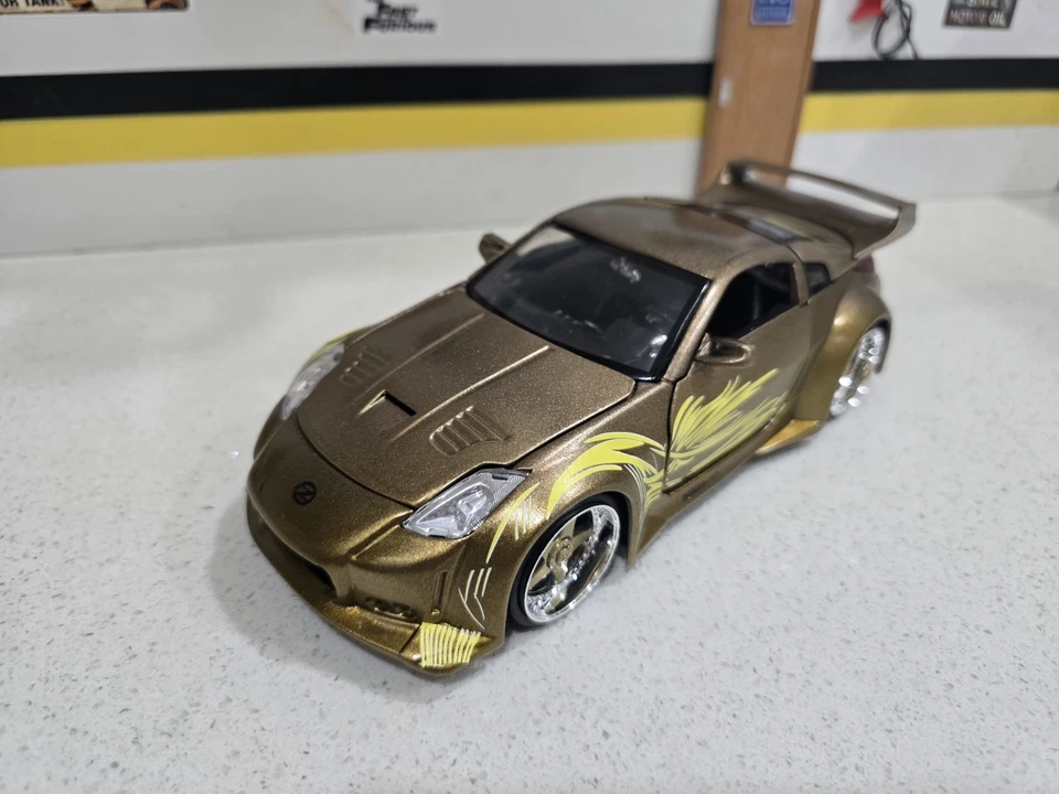 Fast & Furious Tokio Drift 1:24 Scale Morimoto's Nissan 350Z Custom - Image 3 of 4