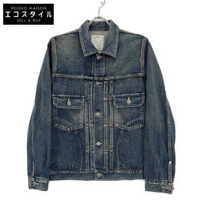 VISVIM 0112205006001 indigo  101 denim jacke size 2