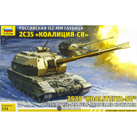 KOALITSYA-SV Self Propelled Howitzer Kit 1:72 Zvezda Kit Mezzi Militari -D- Neue