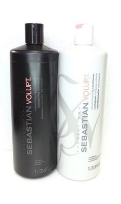 (2 PACK) Sebastian Volupt Shampoo & Conditioner Duo Set 33.8 oz - NEW