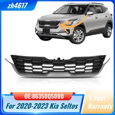 Front Upper Radiator Grille Sliver For Kia Seltos LX  2020-2023 86350Q5000