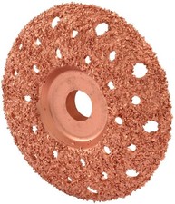 Allstar Tire Grinding Disc - Rounded - 4 in OD - 5/8 in Arbor - 23 Grit - Each