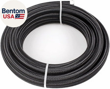 AN6 Transmission Cooler Hose - 6AN High Pressure Fuel Line Braided Hose for Mari