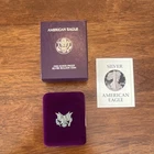 U.S. Mint 1987 American Eagle 1 oz Silver Proof Coin w/ Box & COA