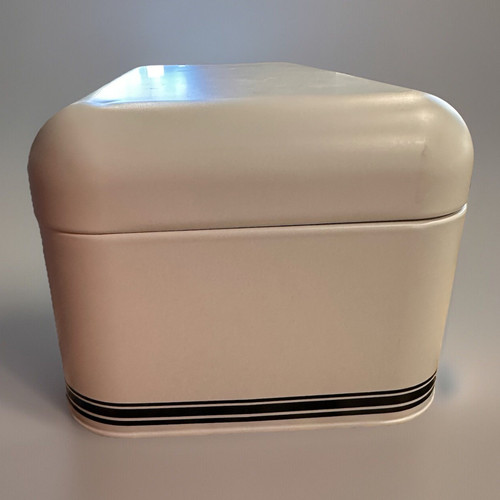 Kirkland Bread Storage Box Bin Flip Top Lid White - Picture 3 of 9