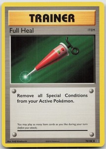 Full Heal 78/108 XY Evolutions Uncommon Trainer