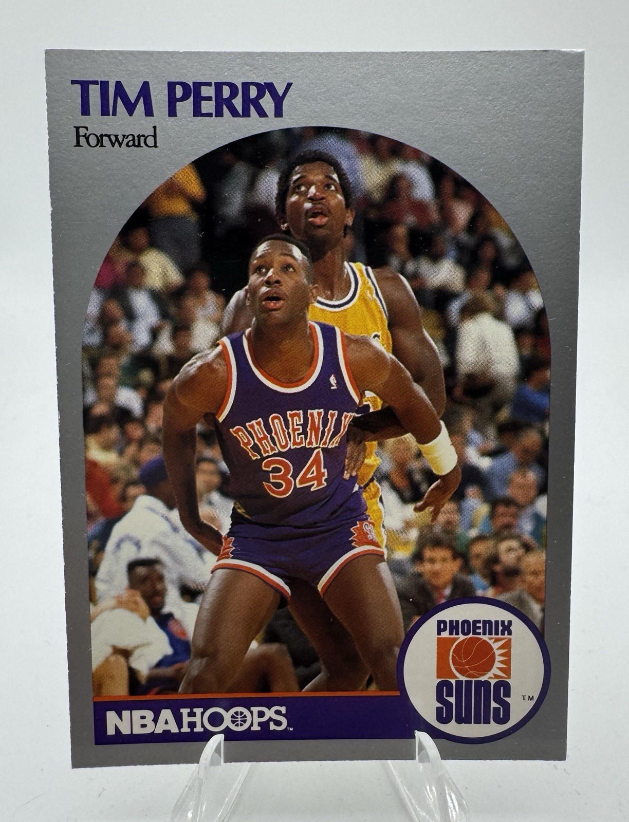 1990-91 Hoops #240 Tim Perry Phoenix Suns