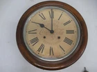 Antique Coca-Cola - Ingraham Wall Pendulum Advertising Clock Wood Case cl