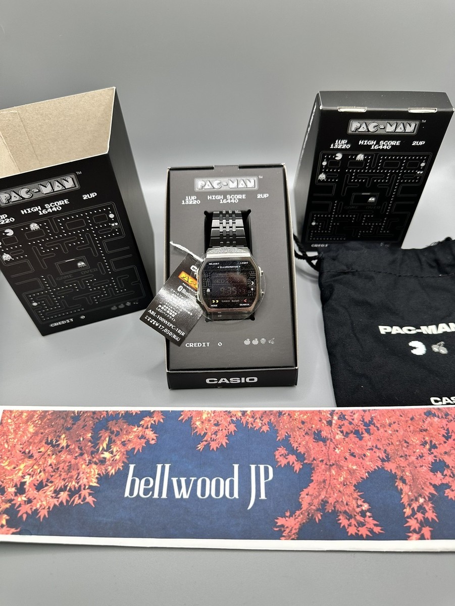 CASIO CLASSIC ABL-100WEPC-1BJR PAC-MAN Collaboration Bluetooth Men