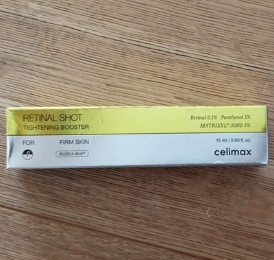 celimax Retinal Shot Tightening Booster Serum Straffung Poren 15 ml