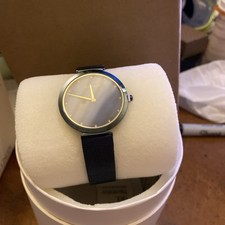 Bering Classic 18132-399 Women's Crystal Accent Blue MOP Dial Watch 32mm - #A7