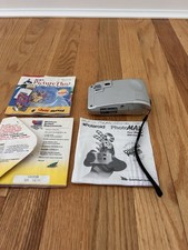 Polaroid PhotoMAX Digital 320 Silver Digital Camera with Manuals