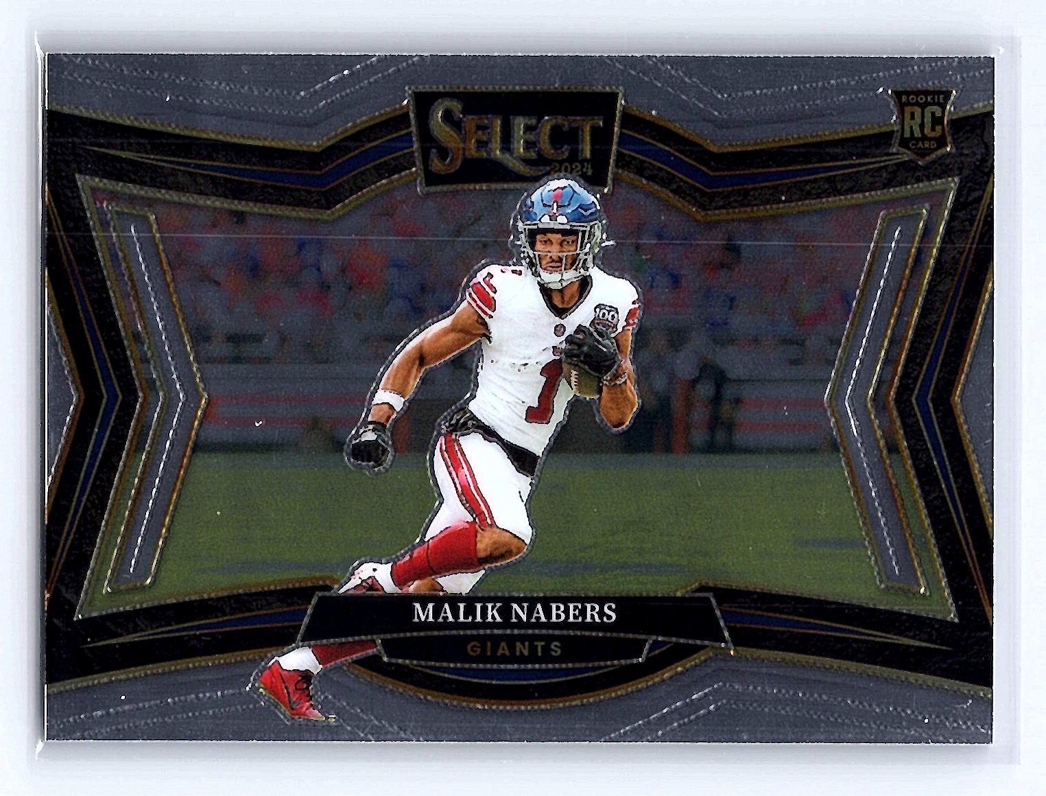 Malik Nabers 2024 Panini Select #473 Rookie