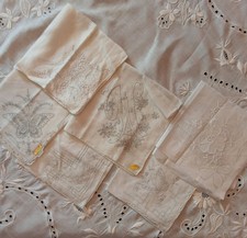 vintage wedding bridal handkerchief hankie 6 